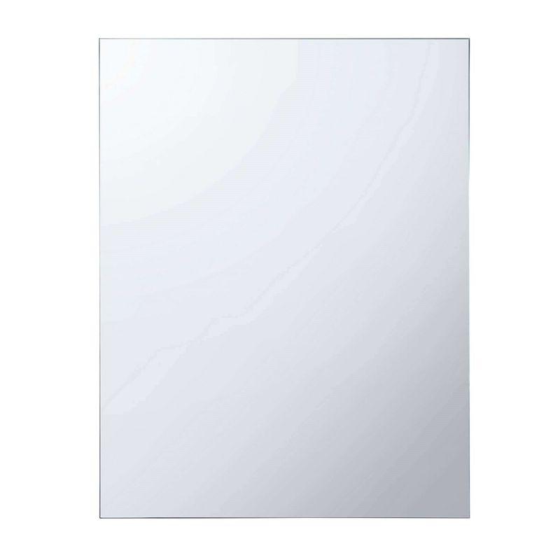 Sleek Aluminum 24" x 30" Bathroom Medicine Cabinet with Mirrored Interior