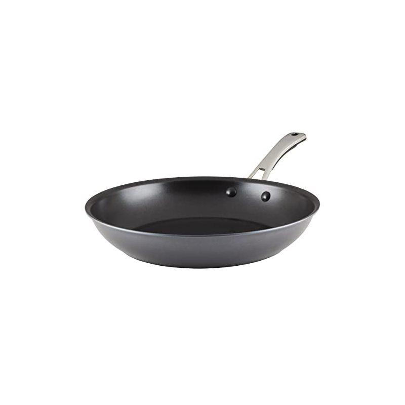 Rachael Ray Cook + Create Hard Anodized Nonstick Frying Pan, 10-Inch