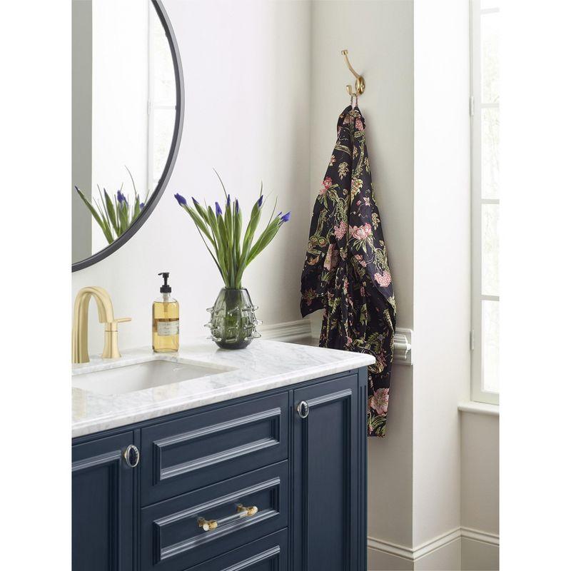 Adare Traditional Double Prong Decorative Wall Hook