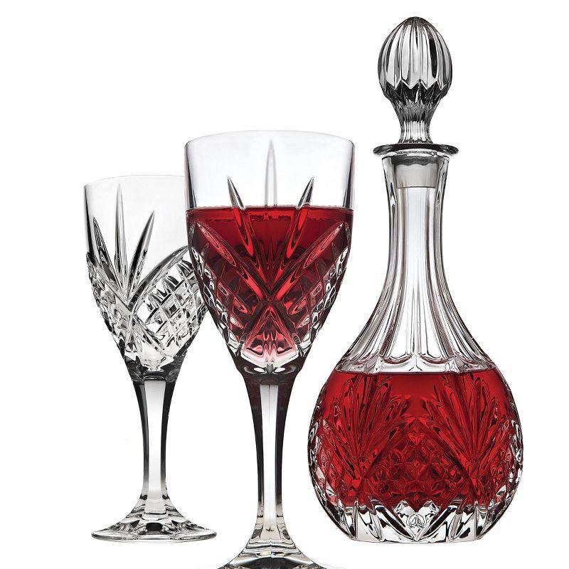 Godinger Silver 5pc Dublin Crystal Wine Decanter Set