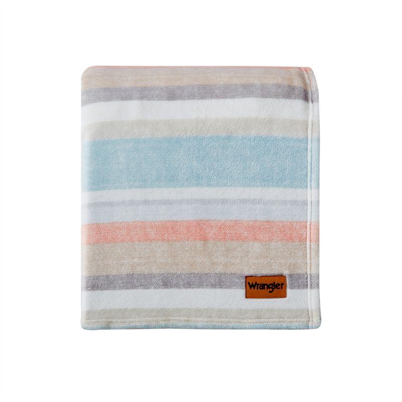 Wrangler Wrangler Printed Ultra Soft Plush Fleece Blanket