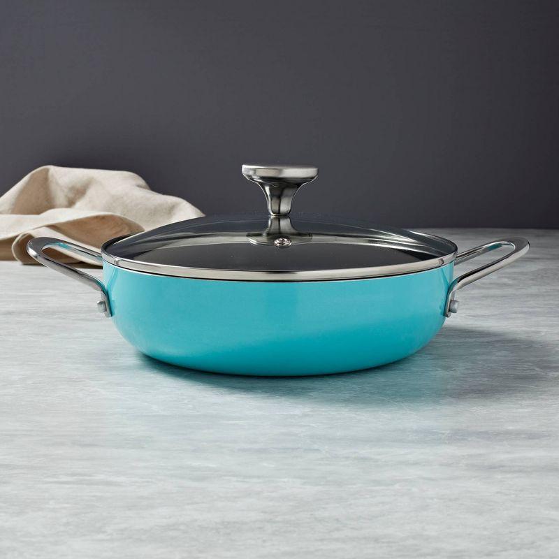 Infuse Non-Stick Aluminum Sauteuse Pan