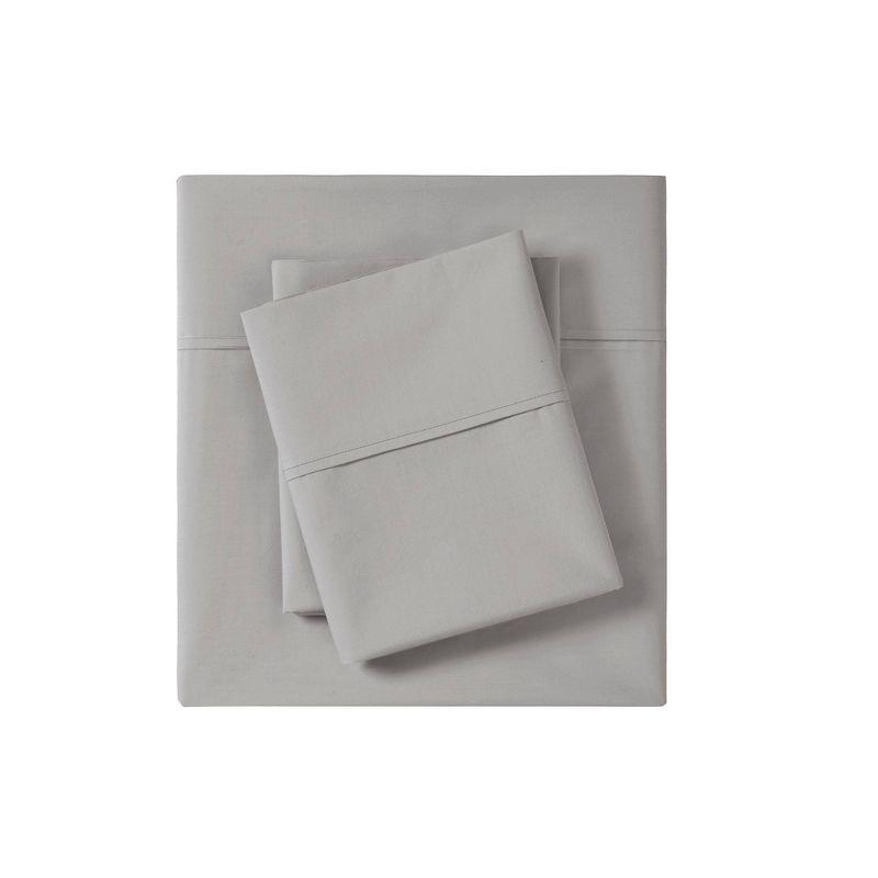 Peached Percale 200 Thread Count Relaxed Cotton Percale Sheet Set