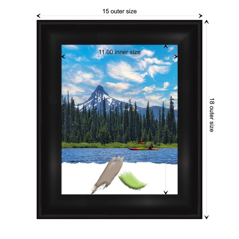 Amanti Art Grand Black Narrow Picture Frame