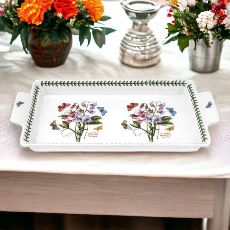 Portmeirion Botanic Garden Melamine Sandwich Tray 14.75"