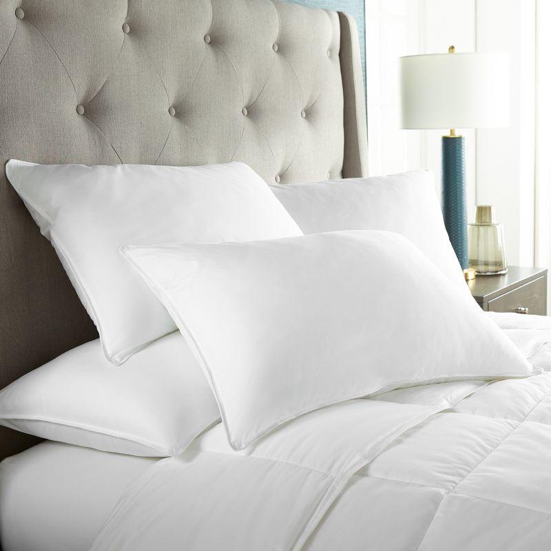 Downlite Medium Polyfill Pillows 4 Pack (Set of 4)