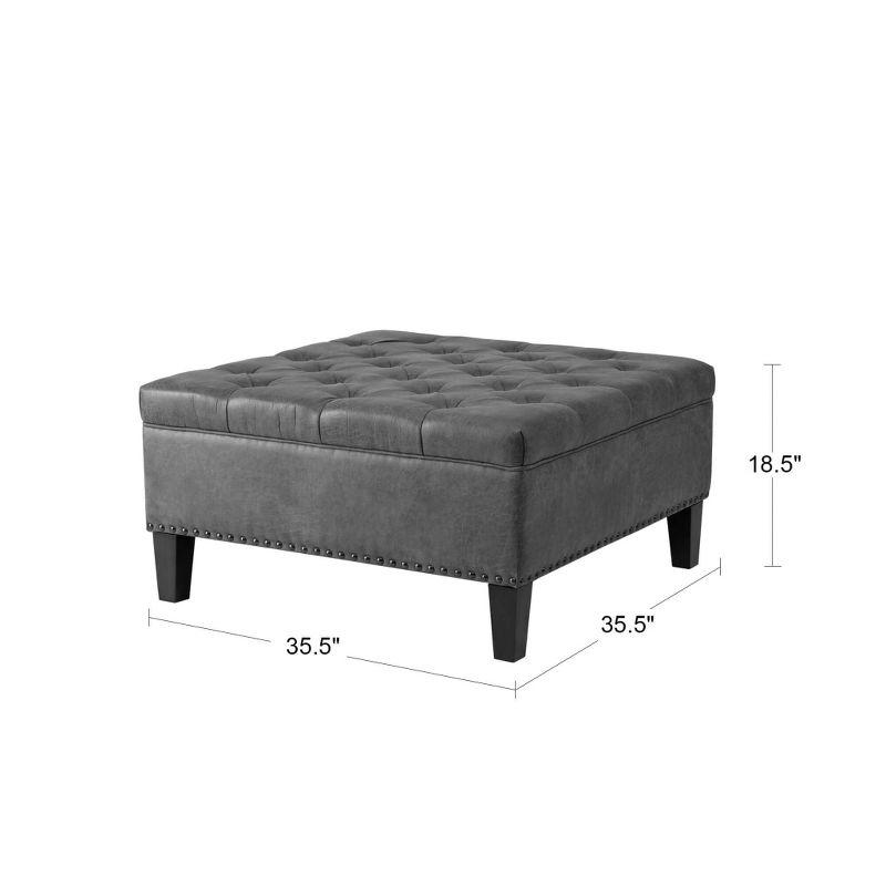 Tufted Square Cocktail Ottoman - Madison Park