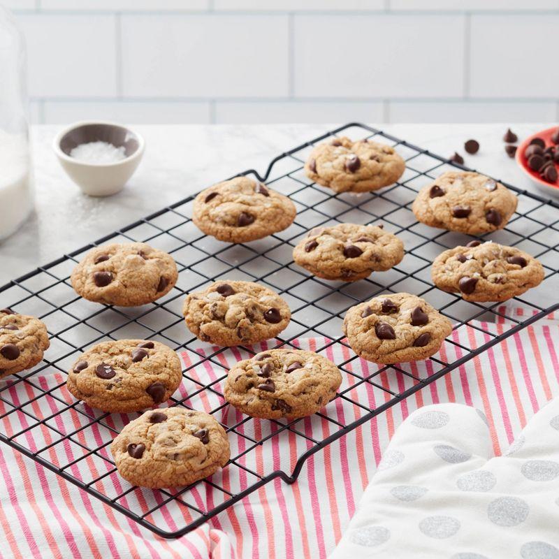 Wilton 3pc Steel Mega Cookie Sheet and Cooling Racks Set