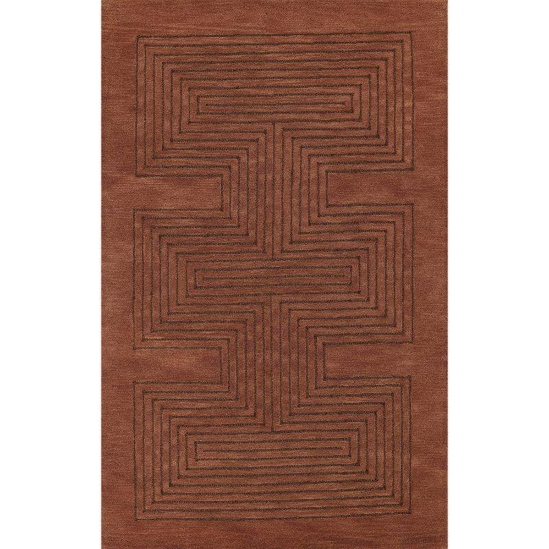 Simone Hand-Tufted Wool Rug - 5' x 8'