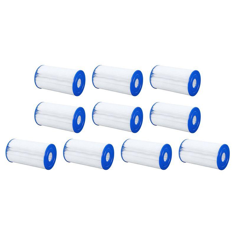 Bestway Bestway Flowclear Type IV & B Pool Filter Pump Replacement Cartridge (10 Pack) (Set of 10)