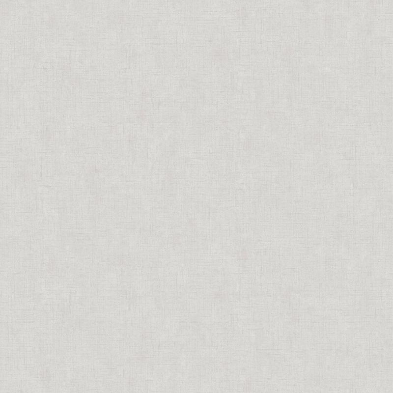 Plain Pale Silver Non-Woven Removable Wallpaper