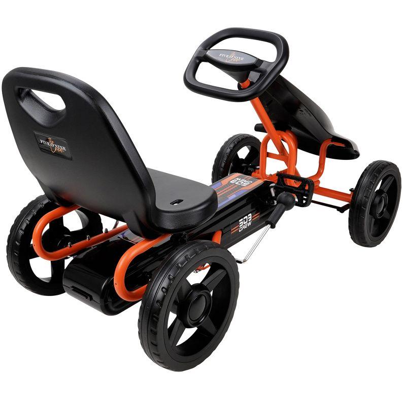 Air Jet Pedal Kids Go Kart, Orange