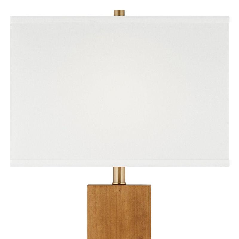 Pacific Coast Lighting Walnut Grove 29" High Modern Wood Table Lamp