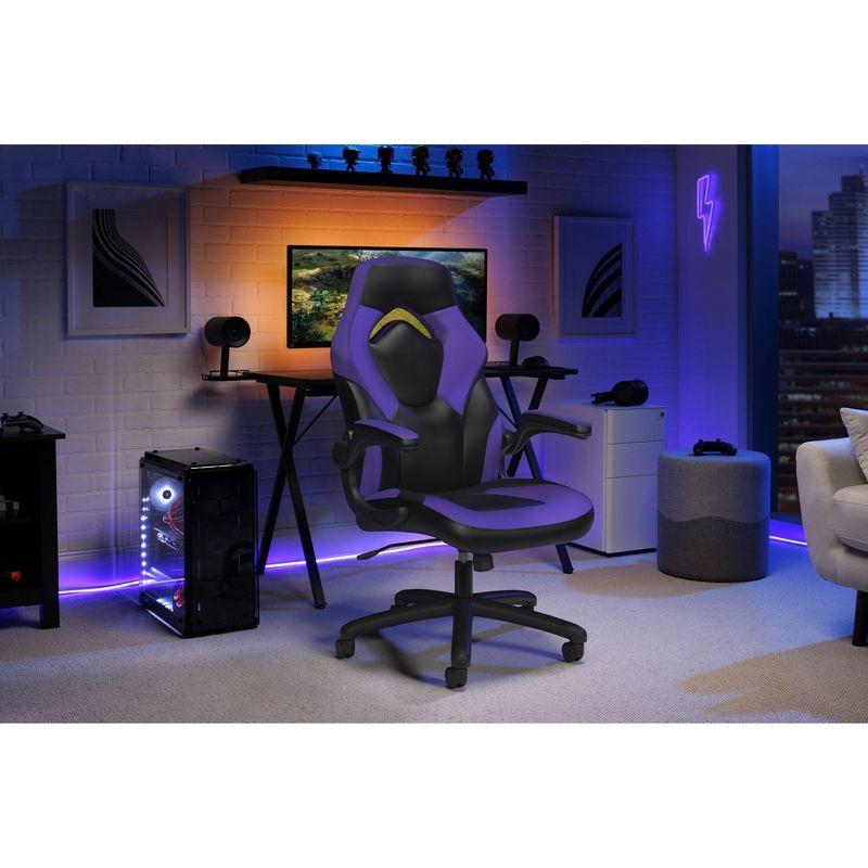 RESPAWN 3085 Gaming Chair - Gamer Chair and Computer Chair, Gaming Chairs, Office Chair with Integrated Headrest, Gaming Chair for Adults, Office Chairs Adjustable Tilt Tension & Tilt Lock