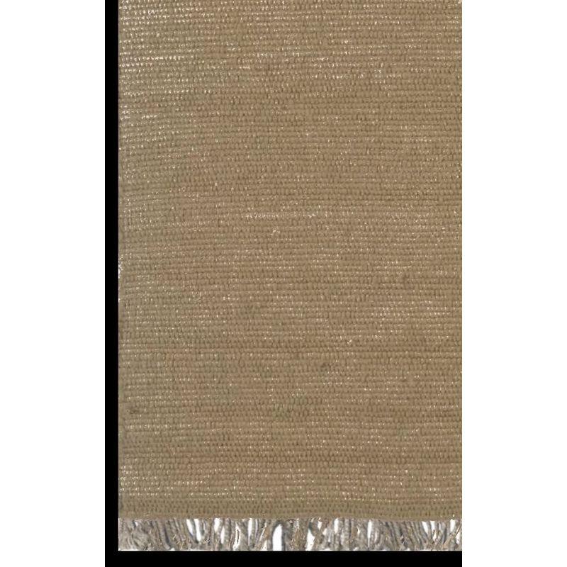 Verginia Solid Berber Reversible Flatweave Rug - Linon