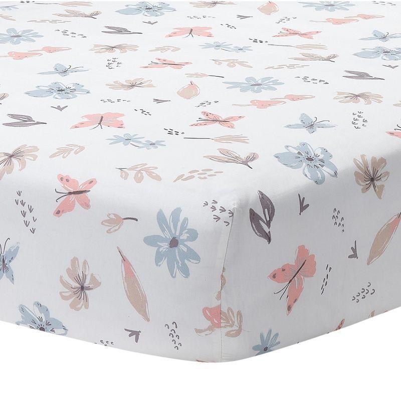 Lambs & Ivy Baby Blooms 3 - Piece Crib Bedding Set (Set of 3)