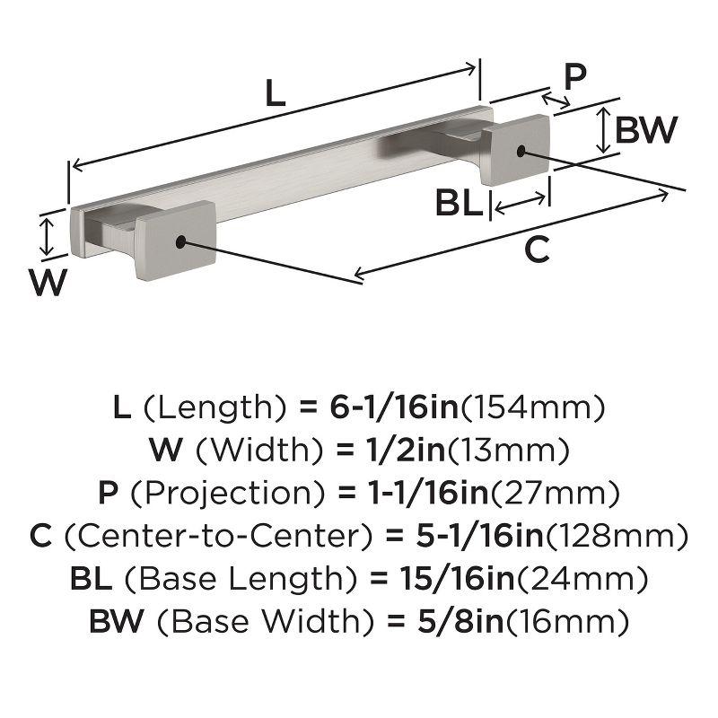 Triomphe 5 1/16" Center Handle Pull Multipack