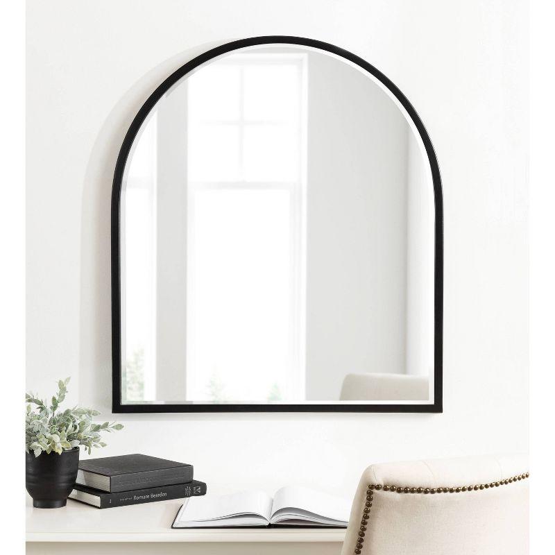 32"x36" McLean Arch Metal Framed Wall Mirror - Kate & Laurel All Things Decor