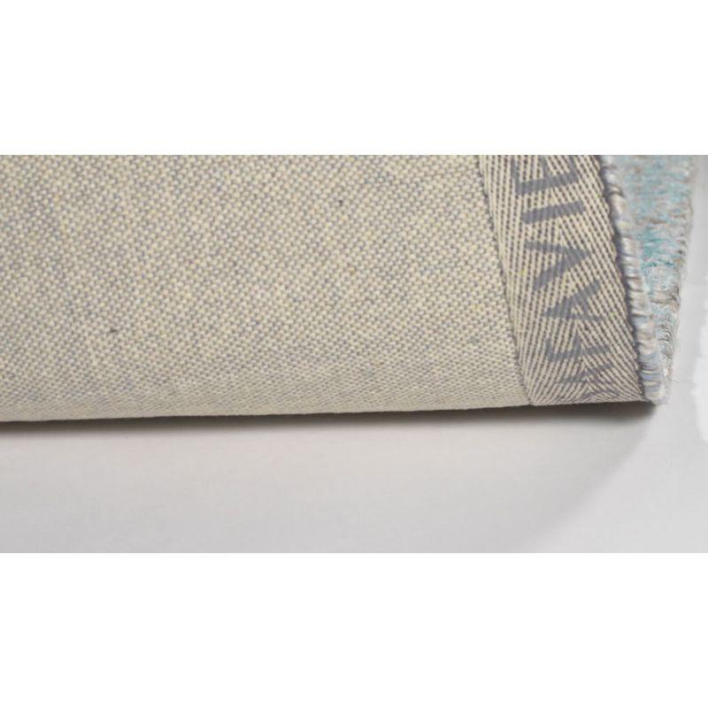 Abstract ABT141 Handmade Indoor Area Rug - Light Grey - 4'x4' - Safavieh