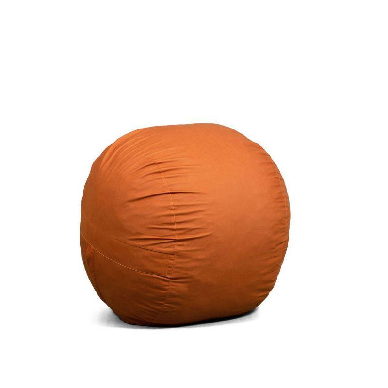 Big Joe Medium 3 Foot Foam Filled Bean Bag Chair with Soft Removeable Cover