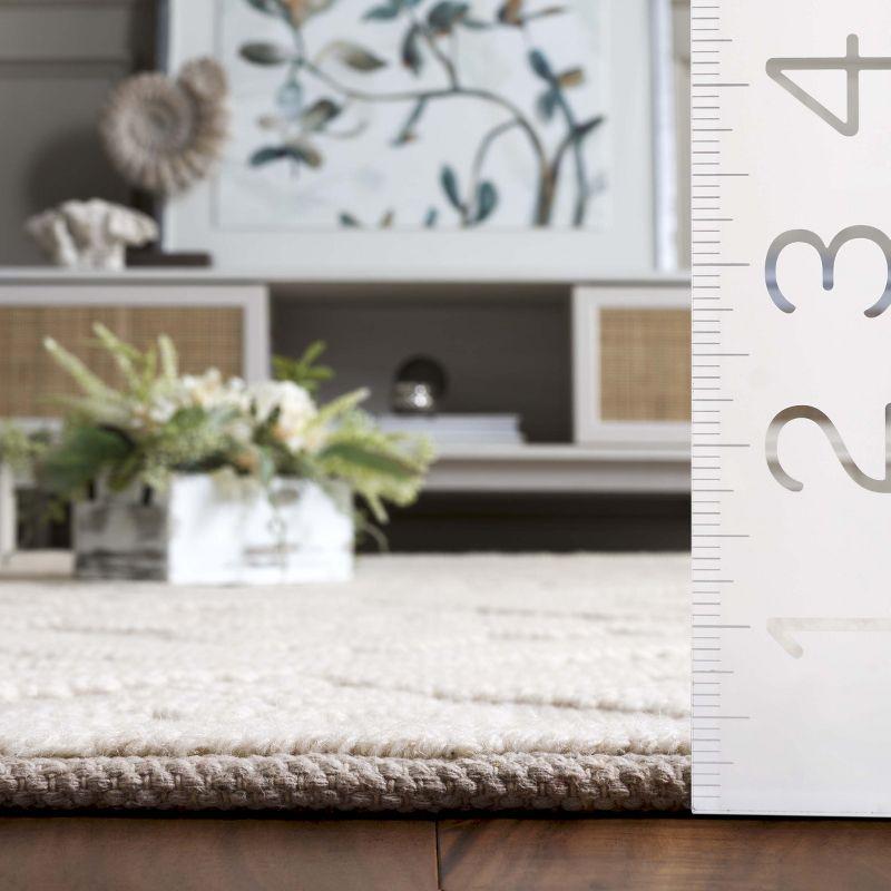 Vermont VRM306 Hand Woven Indoor Accent Rug - Ivory - 3'x5' - Safavieh