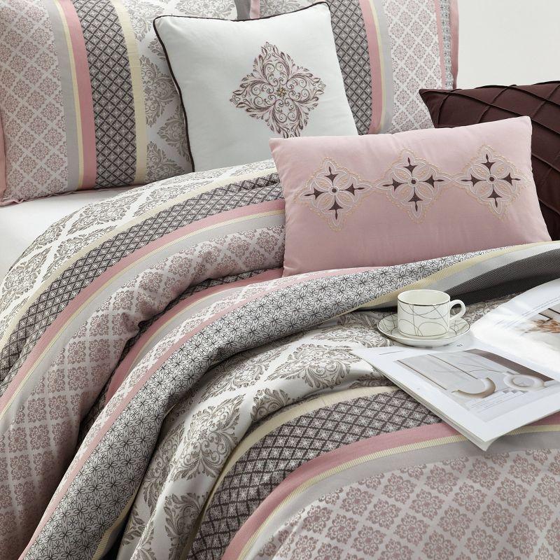 Tefia Karr Microfiber 7 Piece Comforter Set