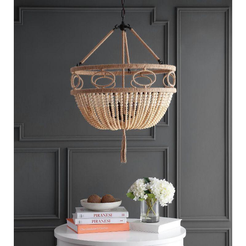 Sadie 4 Light Metal Dimmable Empire Chandelier