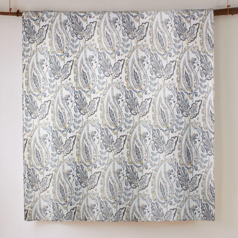 Tamsin Grey Quilt Set - One Twin/Twin XL Quilt and One Standard Sham - Levtex Home