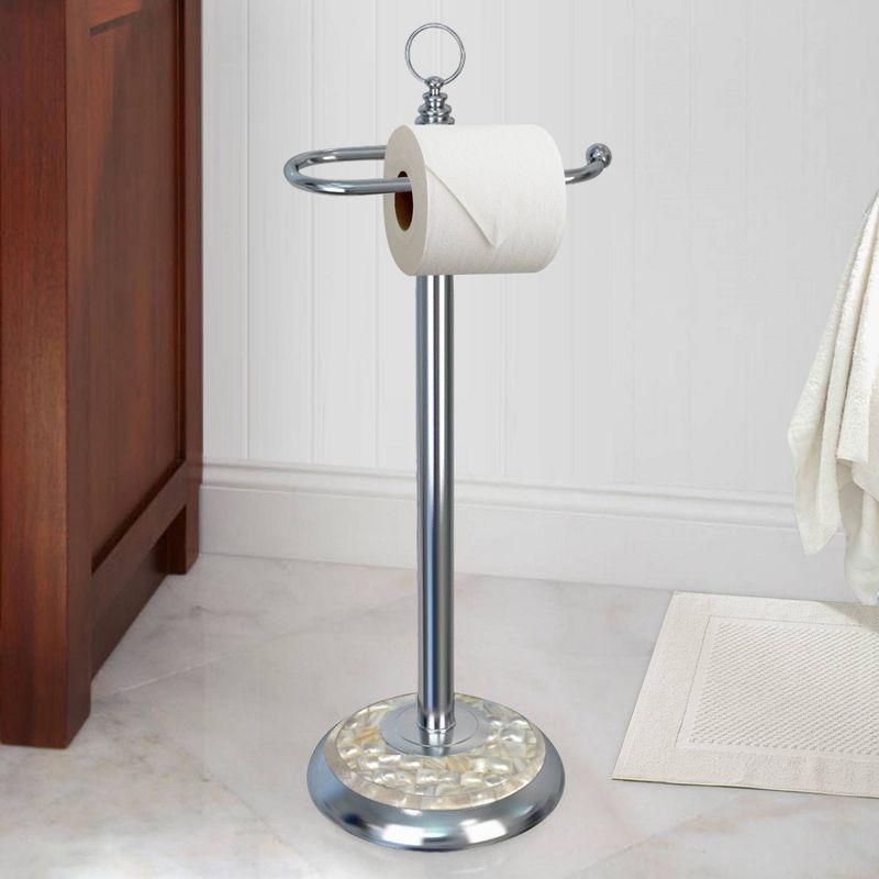 Free Standing Toilet Paper Holder