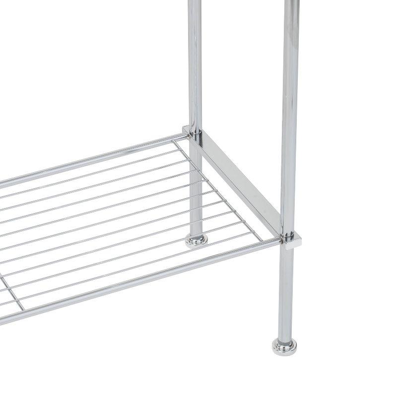 Metro Collection Towel Rack Chrome - Organize It All