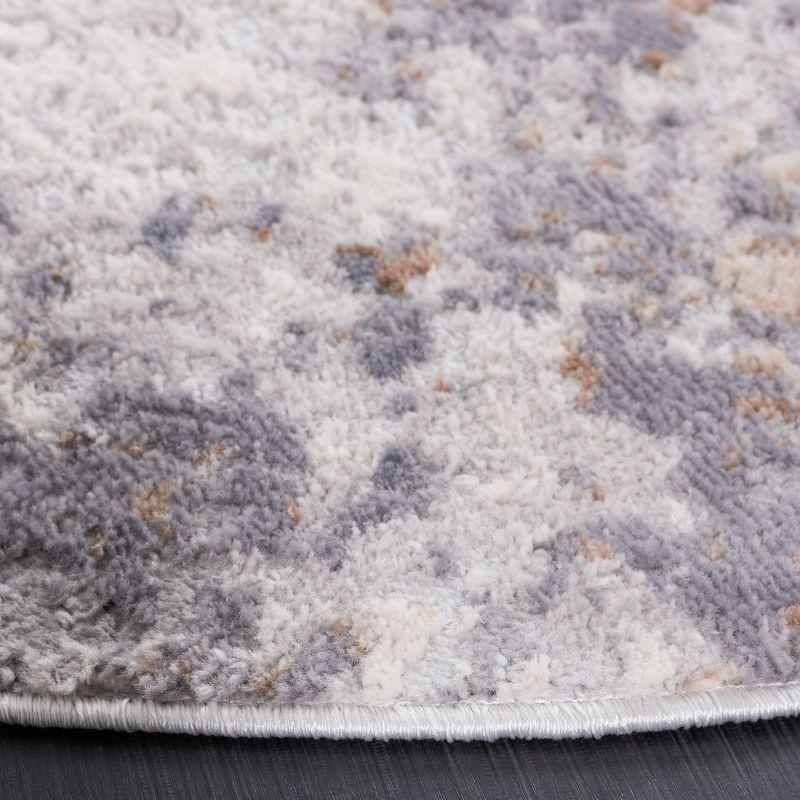 Eternal ETL208 Power Loomed Runner Rug - Grey/Beige - 2'2"x8' - Safavieh.