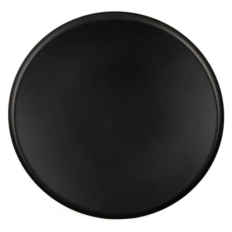 Orson Coffee Table with Metal Gold Cap - Black/Gold - Safavieh