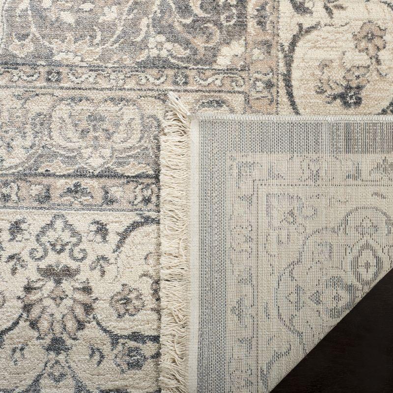 Vintage Persian VTP457 Power Loomed Indoor Runner Rug - Dark Grey/Ivory - 2'2"x8' - Safavieh