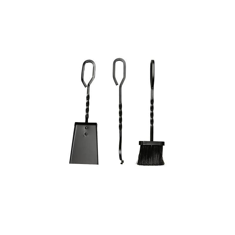 Comfort Glow Comfort Glow 4-Piece Cast Iron Fireplace Tool Set with Stand, 16" Tools - CGFT16