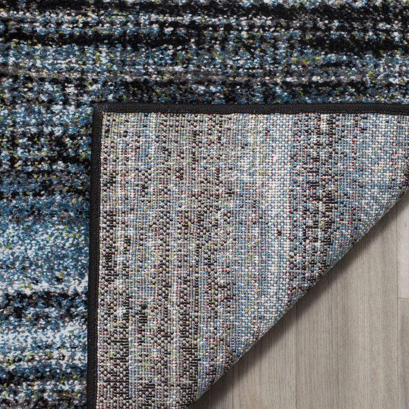 Porcello PRL6941 Power Loomed Indoor Area Rug - 8'x10' - Charcoal/Blue - Safavieh