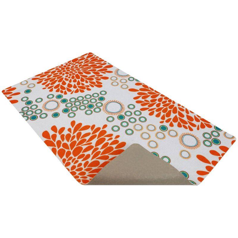 Drymate Pet Bowl Placemat, Feeding Mat For Dog & Cat - Thin, Absorbent, Waterproof, Machine Washable