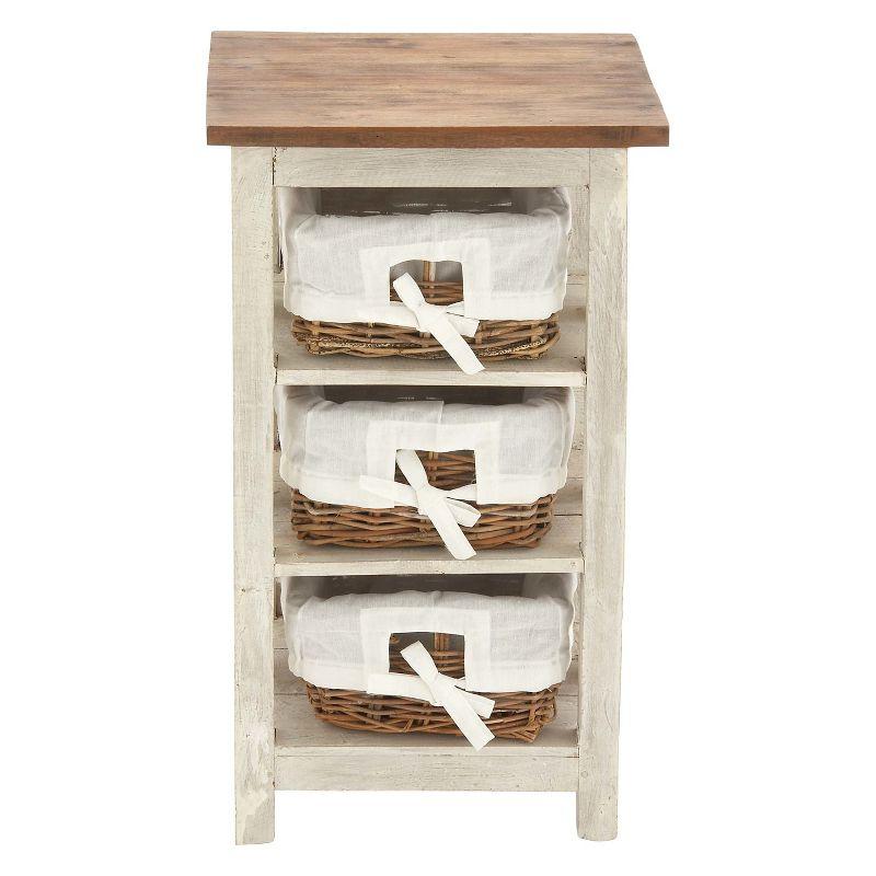 Wood Storage Cabinet 3 Drawer - Olivia &#38; May