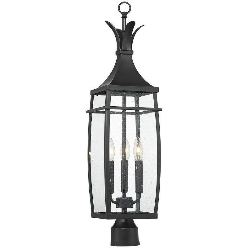 Savoy House Montpelier 3 - Light Post Light in  Matte Black