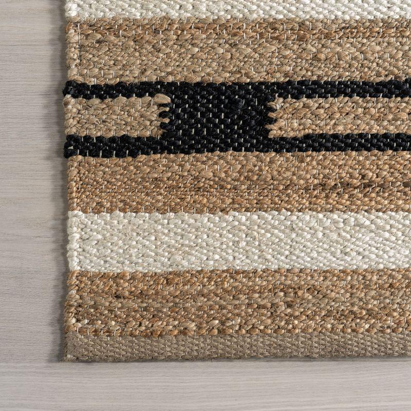 Emily Henderson x Rugs USA Raleigh Striped Jute Area Rug