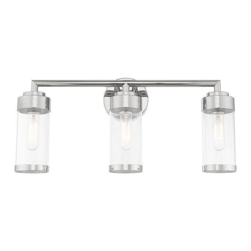 Livex Lighting Hillcrest 3 - Light Vanity in  Polished Chrome