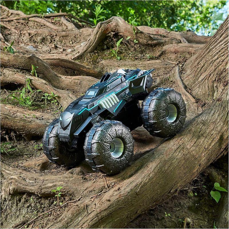 DC Batman, All-Terrain Batmobile Remote Control Vehicle, Water-Resistant Batman Toys