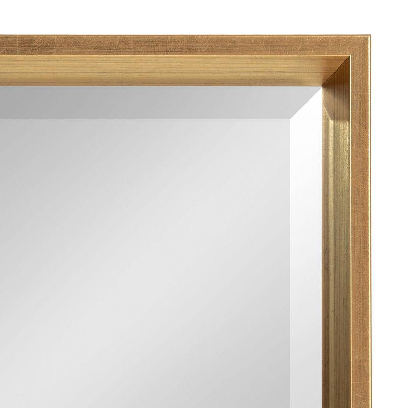 Calter Gold Full Length 55.75" Rectangular Wall Mirror