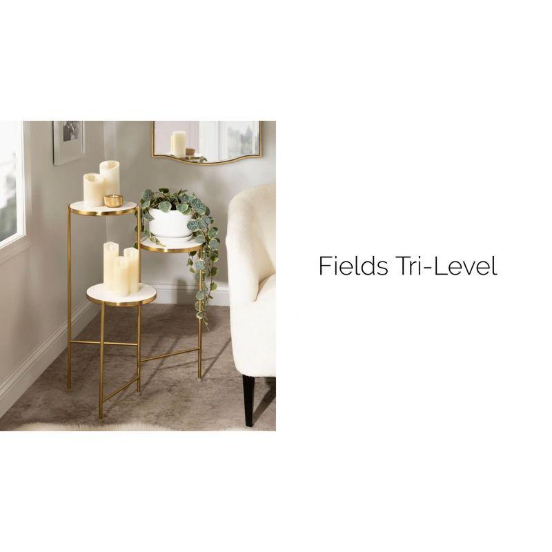 Kate and Laurel Fields Tri-Level Metal Plant Stand