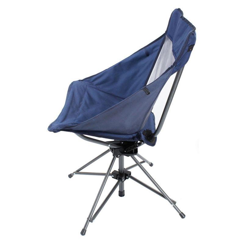 Zenithen Folding Backpack Outdoor Chair, Dark Blue