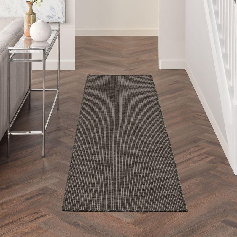 Nourison Positano Solid Indoor Outdoor Rug