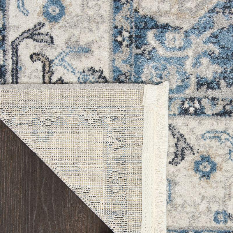 Nourison Geneva Medallion Bordered Indoor Rug