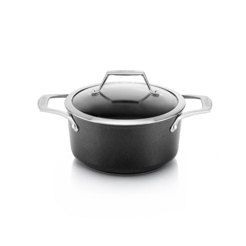 Onyx 2.65-Liter Nonstick Aluminum Soup Pot with Glass Lid