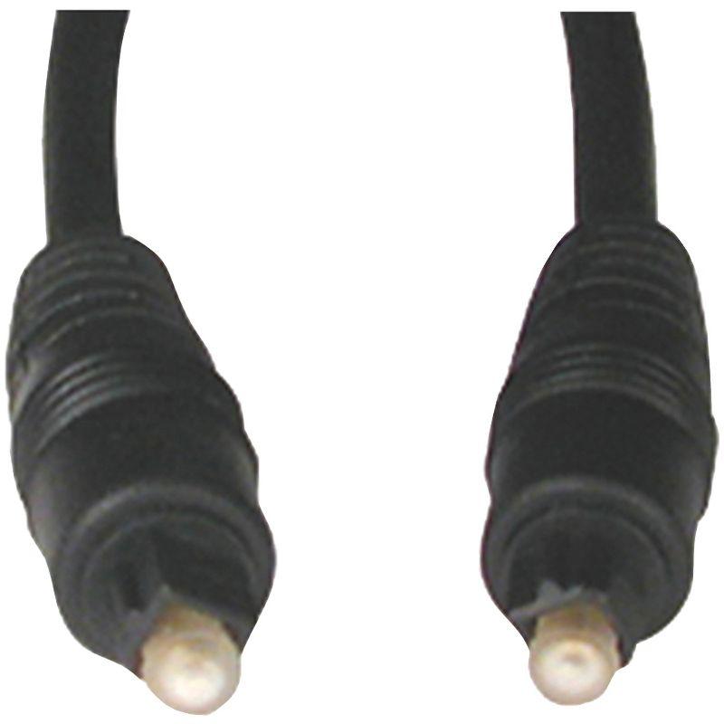 13 ft Black Toslink Digital Optical Audio Cable