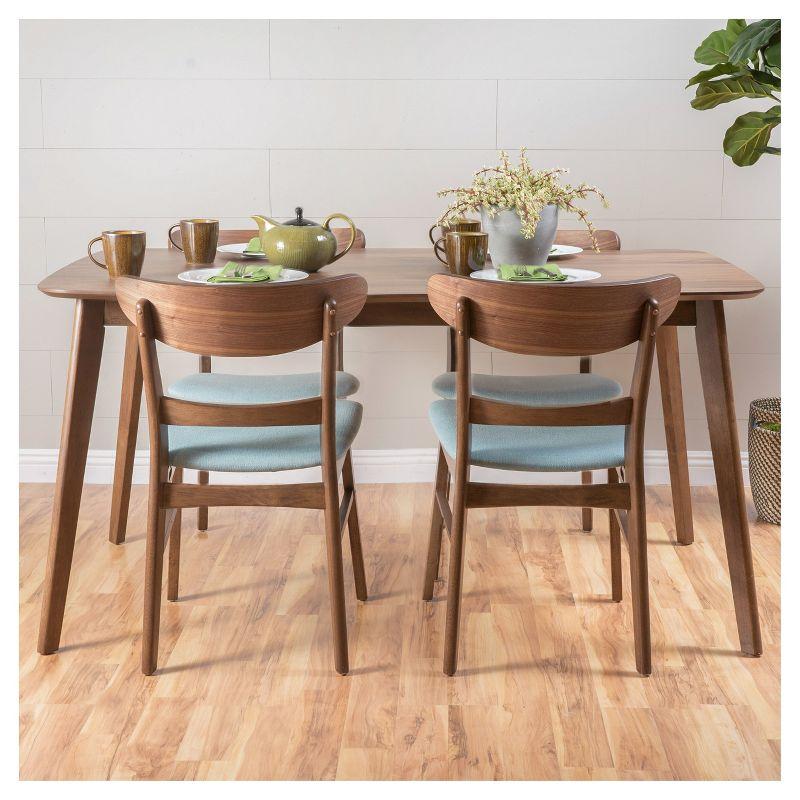 5pc Idalia Mid-Century Modern Dining Set - Christopher Knight Home