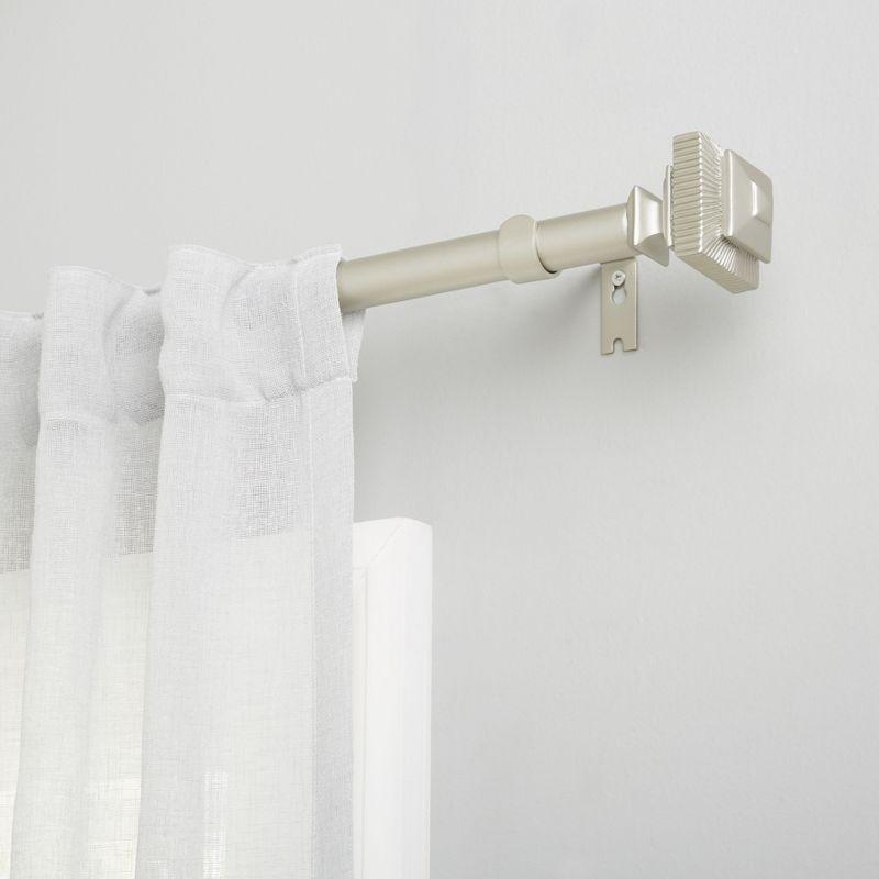 Adjustable Single Curtain Rod